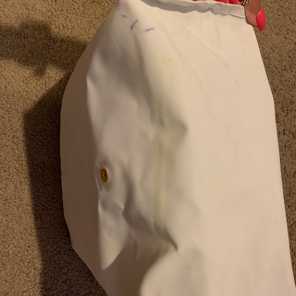 USED MAGENTA LONGCHAMP BAG - Picture 5 of 5